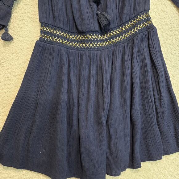 Lilly Pulitzer Joelle Off the Shoulder Tunic Dress Size XS Roman Tunic Boho - Picture 3 of 9